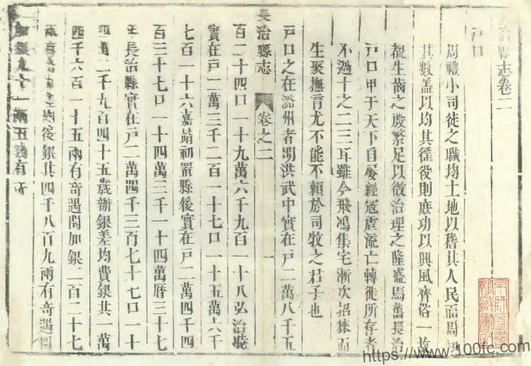 山西省长治市《康熙长治县志》8卷 清姜愃修 于公胤纂PDF高清电子版影印本下载-中国县志网