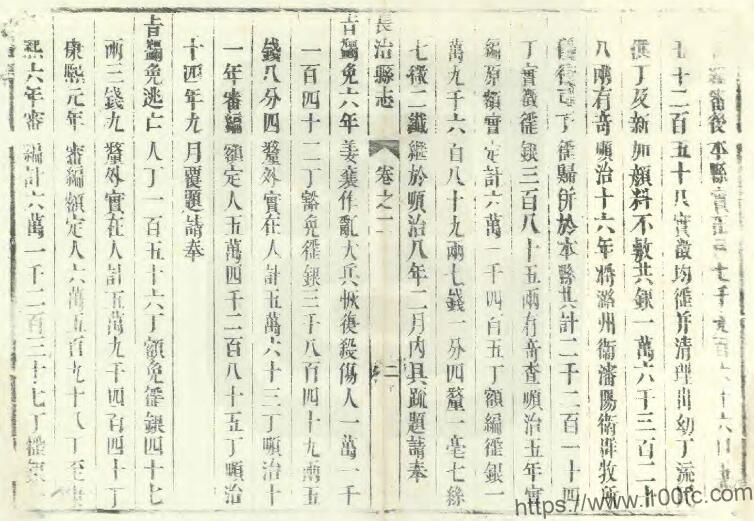 图片[2]-山西省长治市《康熙长治县志》8卷 清姜愃修 于公胤纂PDF高清电子版影印本下载-中国县志网