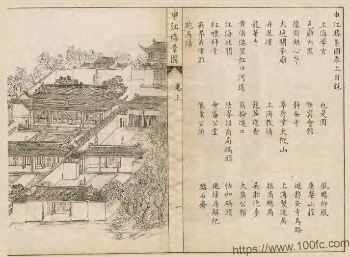 图片[1]-上海市名胜志 《光绪申江胜景图》二卷 清 点石斋主人吴友如所作PDF电子版高清下载-中国县志网